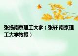 张扬南京理工大学（张轩 南京理工大学教授）