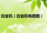 白金机（白金机电路图）