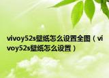 vivoy52s壁纸怎么设置全图（vivoy52s壁纸怎么设置）