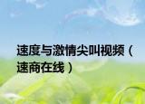 速度与激情尖叫视频（速商在线）