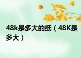 48k是多大的纸（48K是多大）