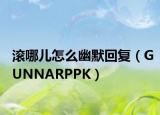 滚哪儿怎么幽默回复（GUNNARPPK）
