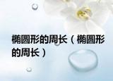 椭圆形的周长（椭圆形的周长）