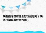 陕西白河县有什么好玩的地方（陕西白河县有什么古镇）