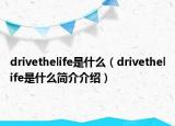 drivethelife是什么（drivethelife是什么简介介绍）