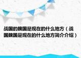 战国的魏国是现在的什么地方（战国魏国是现在的什么地方简介介绍）