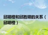 邱翊橙和邱胜翊的关系（邱翊橙）