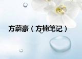 方蔚豪（方楠笔记）