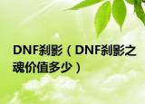 DNF刹影（DNF刹影之魂价值多少）