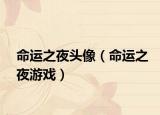 命运之夜头像（命运之夜游戏）