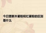 今日更新木薯粉和红薯粉的区别是什么