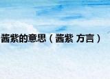 酱紫的意思（酱紫 方言）