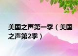 美国之声第一季（美国之声第2季）