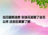 当日最新消息 安逸花逾期了会怎么样 这些后果要了解