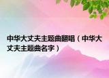 中华大丈夫主题曲翻唱（中华大丈夫主题曲名字）