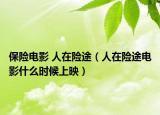 保险电影 人在险途（人在险途电影什么时候上映）