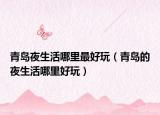 青岛夜生活哪里最好玩（青岛的夜生活哪里好玩）