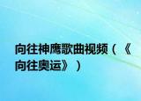 向往神鹰歌曲视频（《向往奥运》）