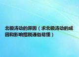 北极涛动的原因（求北极涛动的成因和影响摆脱通俗易懂）