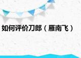 如何评价刀郎（雁南飞）