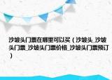 沙坡头门票在哪里可以买（沙坡头_沙坡头门票_沙坡头门票价格_沙坡头门票预订）