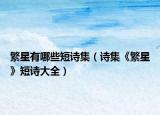 繁星有哪些短诗集（诗集《繁星》短诗大全）