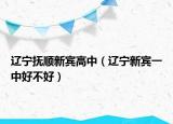 辽宁抚顺新宾高中（辽宁新宾一中好不好）