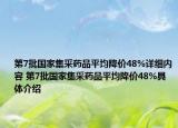 第7批国家集采药品平均降价48%详细内容 第7批国家集采药品平均降价48%具体介绍