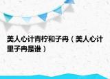 美人心计青柠和子冉（美人心计里子冉是谁）