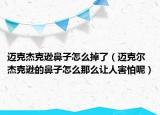 迈克杰克逊鼻子怎么掉了（迈克尔杰克逊的鼻子怎么那么让人害怕呢）