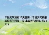 丰县天气预报15天查询（丰县天气预报丰县天气预报一周_丰县天气预报7天15天）
