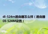 di-524m路由器怎么样（路由器DI-524M设置）
