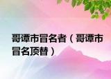 哥谭市冒名者（哥谭市冒名顶替）