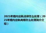 2021年婚内出轨法律怎么处理（2021年婚内出轨离婚怎么处理简介介绍）