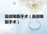面部吸脂手术（面部吸脂手术）