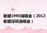 崔健1990演唱会（2012崔健深圳演唱会）