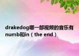 drakedog哪一部视频的音乐有numb和in（the end）