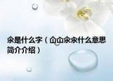氽是什么字（仚屳氽汆什么意思简介介绍）
