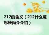 212的含义（212什么意思梗简介介绍）