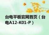 台电平板官网首页（台电A12-K01-P）