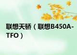 联想天骄（联想B450A-TFO）