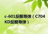 c-601反舰导弹（C704KD反舰导弹）