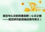 视觉与心灵的双重震撼（心灵之窗——视觉研究的进展应用与意义）