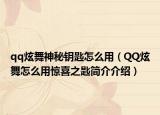 qq炫舞神秘钥匙怎么用（QQ炫舞怎么用惊喜之匙简介介绍）