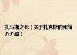 扎马斯之死（关于扎克斯的死简介介绍）