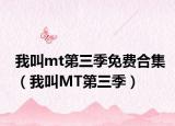 我叫mt第三季免费合集（我叫MT第三季）