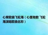 心窝歌曲飞轮海（心里有数 飞轮海演唱歌曲名称）