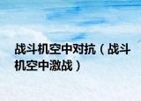 战斗机空中对抗（战斗机空中激战）