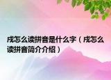 戍怎么读拼音是什么字（戍怎么读拼音简介介绍）