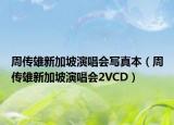 周传雄新加坡演唱会写真本（周传雄新加坡演唱会2VCD）